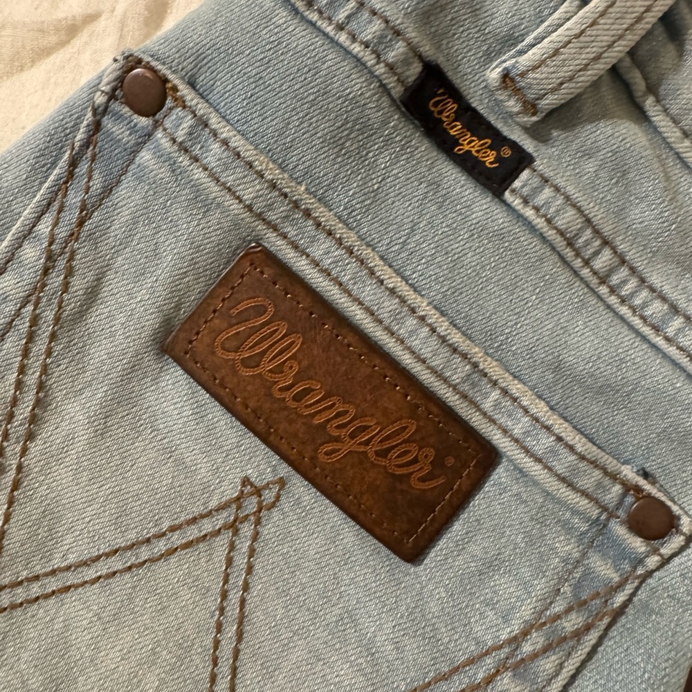 Wrangler Light Blue Flare Jeans